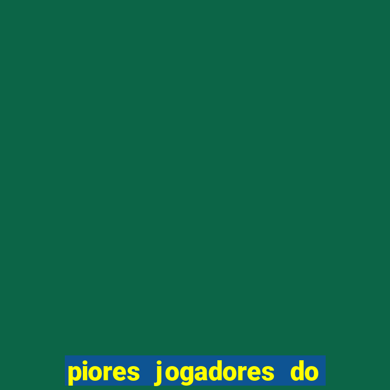 piores jogadores do cruzeiro de todos os tempos